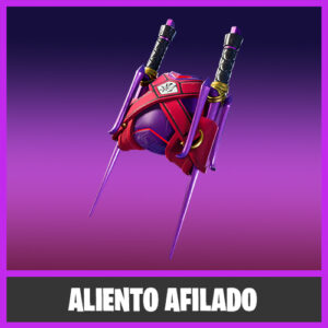 MOCHILA ALIENTO AFILADO FORTNITE ENAMRCADA