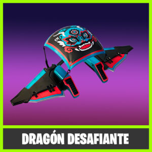 ALA DELTA DRAGÓN DESAFIANTE FORTNITE ENMARCADA