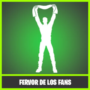 GESTO FERVOR DE LOS FANS FORTNITE ENMARCADO