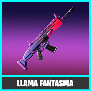 CAMUFLAJE LLAMA FANTASMA FORTNITE ENMARCADO