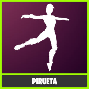 GESTO PIRUETA FORTNITE ENMARCADO