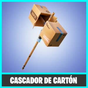 PICO CASCADOR DE CARTÓN FORTNITE ENMARCADO