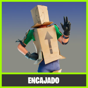 SKIN ENCAJADO FORTNITE ENMARCADA