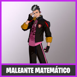 SKIN MALEANTE MATEMÁTICO FORTNITE ENAMRCADA