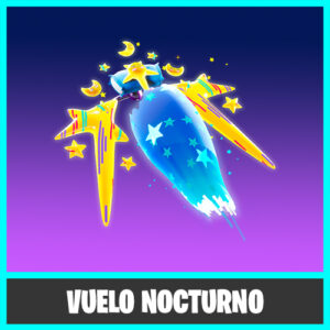 ALA DELTA VUELO NOCTURNO FORTNITE ENMARCADO