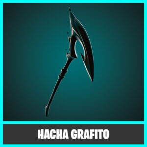 PICO HACHA GRAFITO FORTNITE ENMARCADO