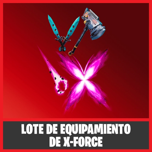 LOTE DE EQUIPAMIENTO DE X-FORCE FORTNITE