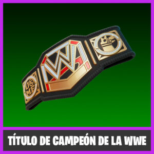MOCHILA TÍTULO DE CAMPEÓN DE LA WWE FORTNITE ENMARCADA
