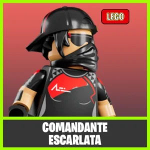 SKIN LEGO COMANDANTE ESCARLATA FORTNITE