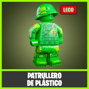 SKIN LEGO PATRULLERO DE PLÁSTICO FORTNITE