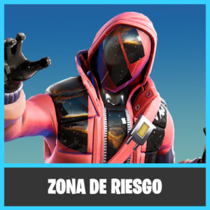 SKIN ZONA DE RIESGO FORTNITE ENMARCADA