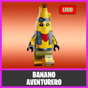 SKIN LEGO BANANO AVENTURERO FORTNITE