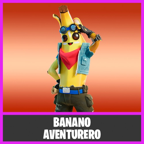 SKIN BANANO AVENTURERO FORTNITE