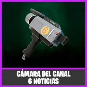 MOCHILA CÁMARA DEL CANAL 6 NOTICIAS FORTNITE