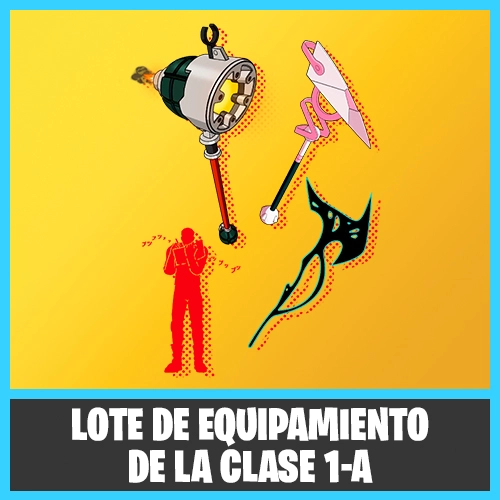 LOTE DE EQUIPAMIENTO DE LA CLASE 1-A FORTNITE