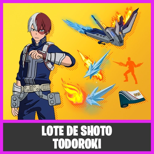 LOTE DE SHOTO TODOROKI FORTNITE