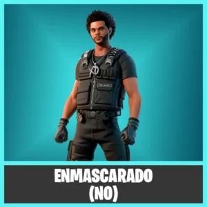 ESTILO ENMASCARADO (NO) DE LA SKIN WEEKND TÁCTICO FORTNITE