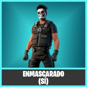 ESTILO ENMASCARADO (SÍ) DE LA SKIN WEEKND TÁCTICO FORTNITE