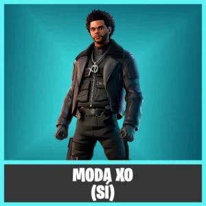 ESTILO MODA XO (SÍ) DE LA SKIN WEEKND TÁCTICO FORTNITE