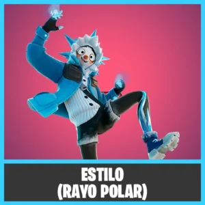 ESTILO (RAYO POLAR) DE LA SKIN RAYO SOLAR FORTNITE