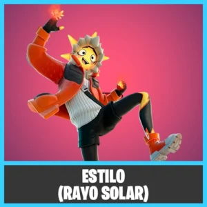 ESTILO (RAYO SOLAR) DE LA SKIN RAYO SOLAR FORTNITE