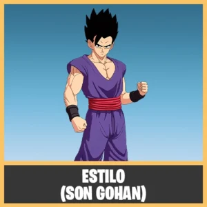 ESTILO (SON GOHAN) DE LA SKIN SON GOHAN FORTNITE